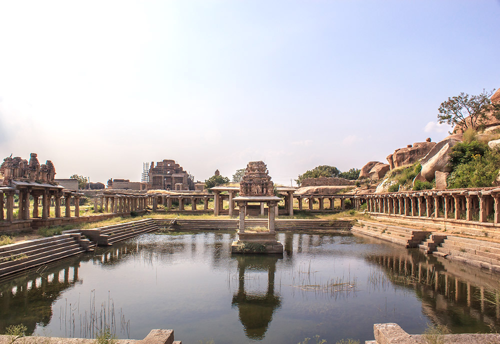 Krishna Temple Pushkarani